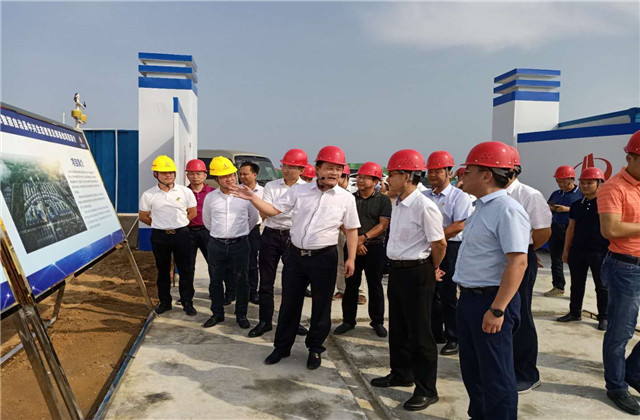 海南省副省长沈丹阳到球盟会海南项目指导工作